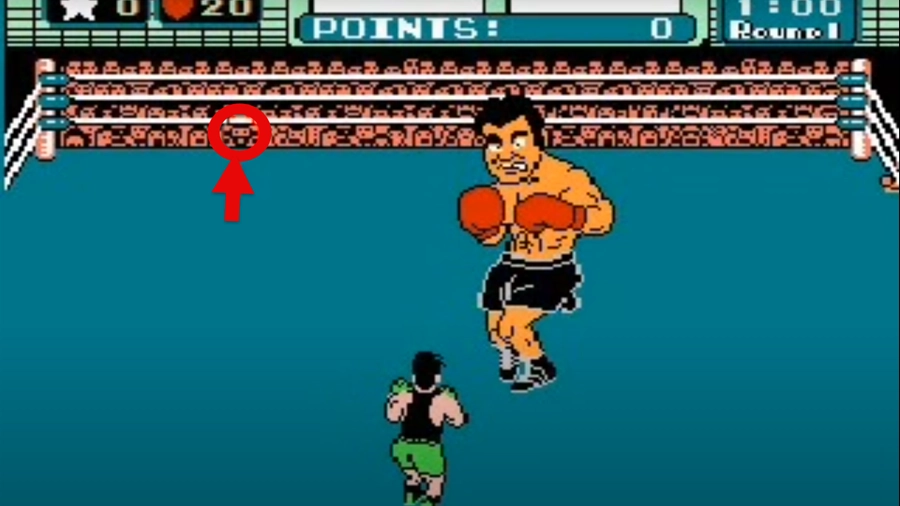 Punch-Out!! easter egg scene