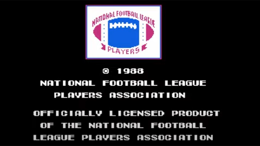 Tecmo Bowl NES Cover
